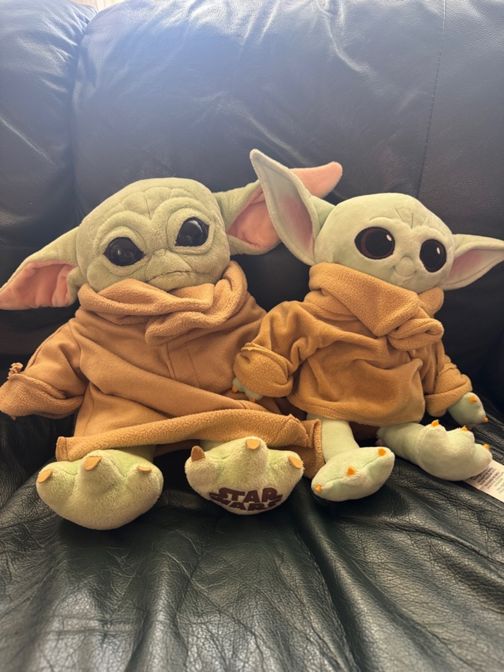 Star Wars Grogu Plush Pair in Green and Tan